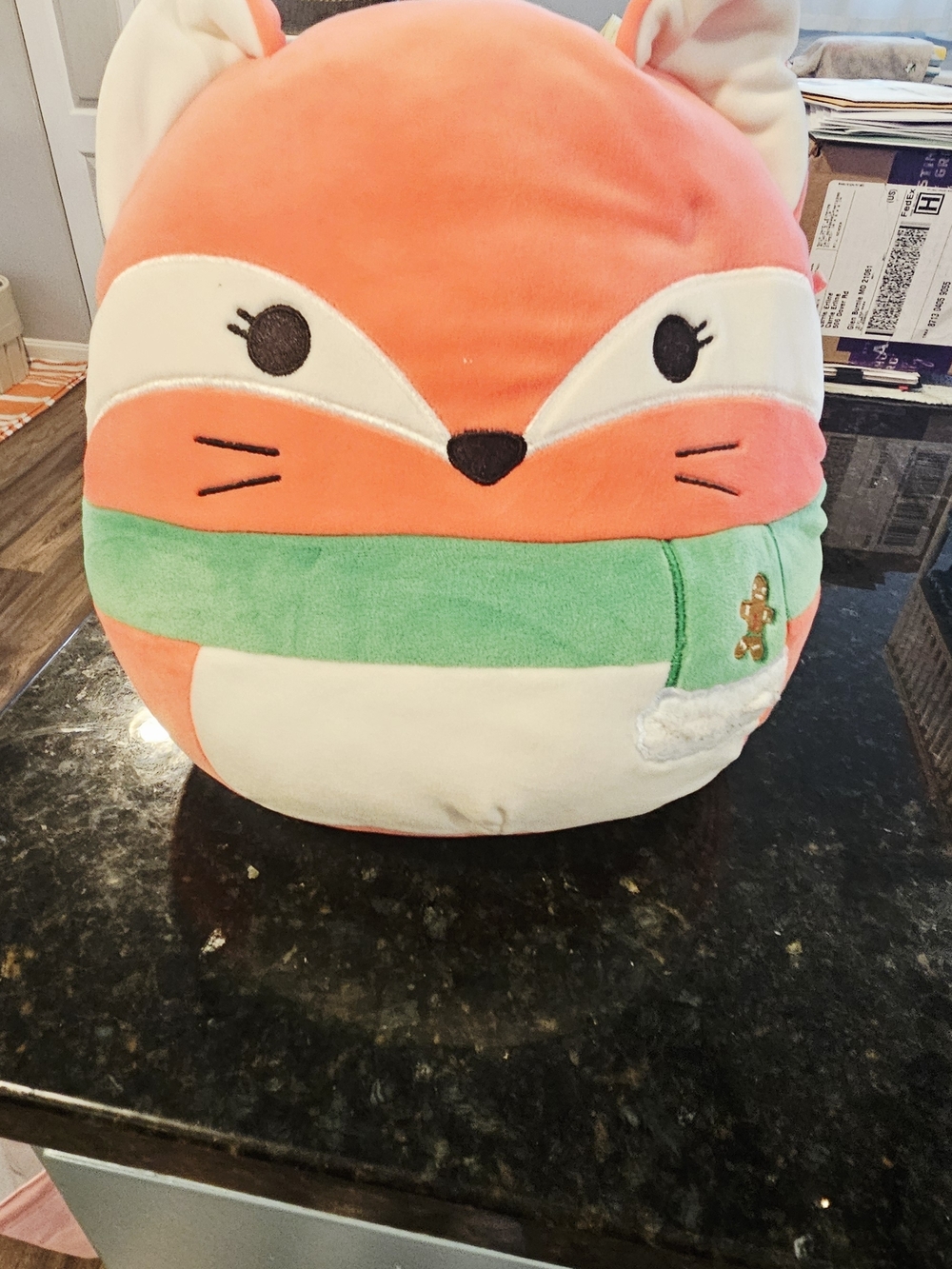 Squishmallows Coral Fox Plush with White Tag